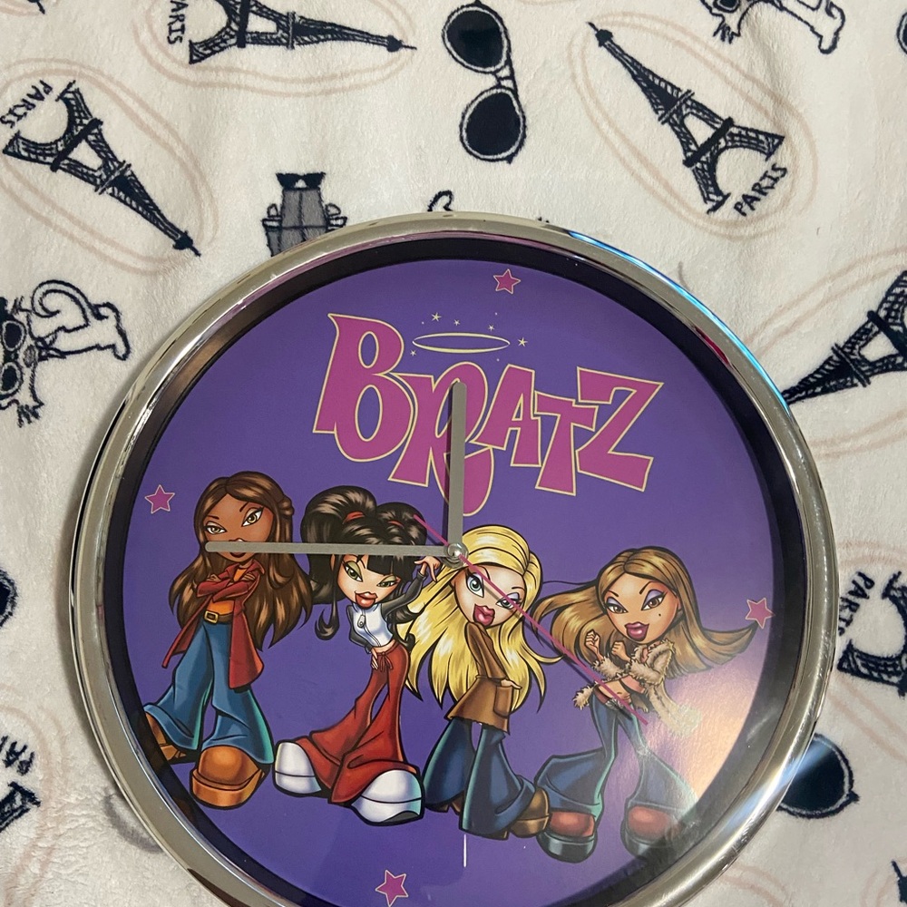 Bratz Purple Wall Clock